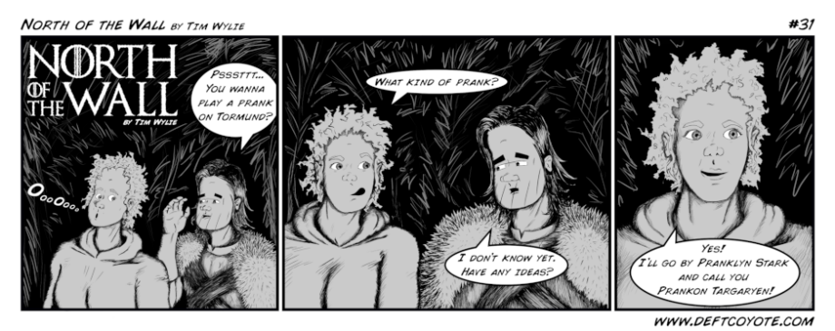 Aegon has found a practical joke partner.